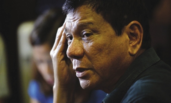 Tổng thống Rodrigo Duterte chống tội phạm buôn lậu ma túy tới cùng